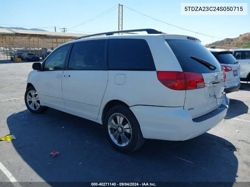 5TDZA23C24S050715 2004 Toyota Sienna Ce