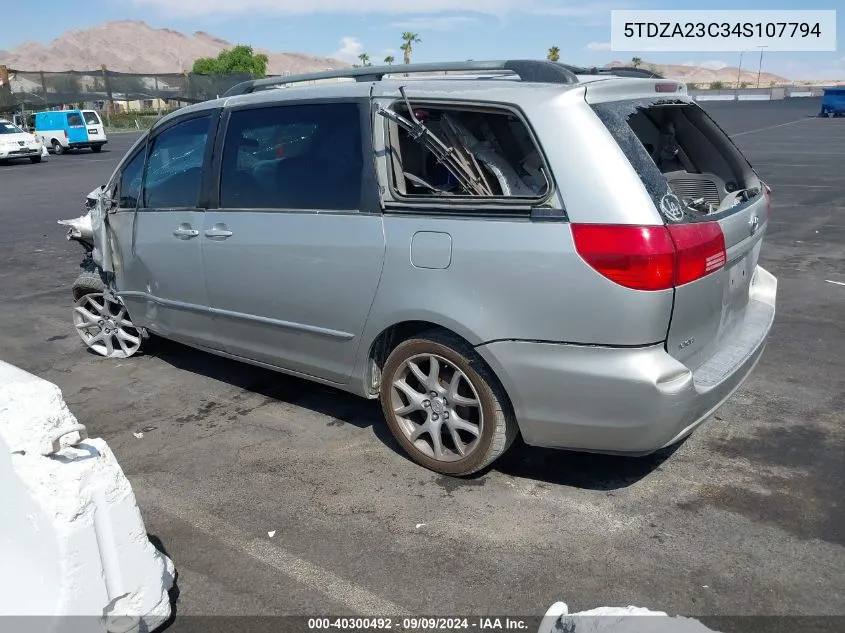 5TDZA23C34S107794 2004 Toyota Sienna Le