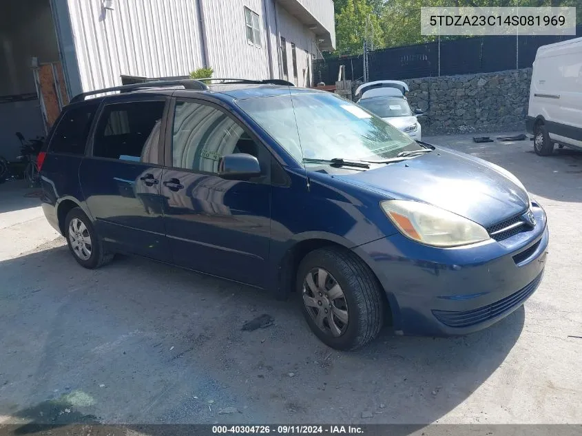 5TDZA23C14S081969 2004 Toyota Sienna Le