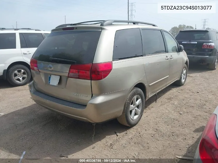 5TDZA23C94S013077 2004 Toyota Sienna Le