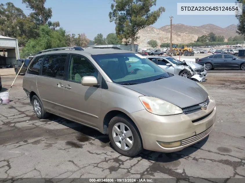 5TDZA23C64S124654 2004 Toyota Sienna Le