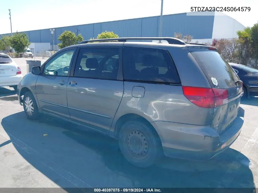 2004 Toyota Sienna Le VIN: 5TDZA23C24S064579 Lot: 40397075