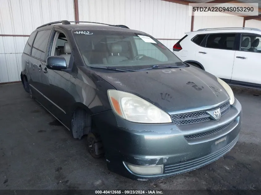 2004 Toyota Sienna Xle/Xle Limited VIN: 5TDZA22C94S053290 Lot: 40412685