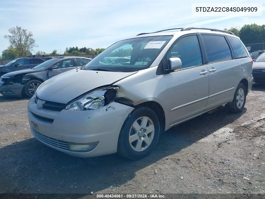 5TDZA22C84S049909 2004 Toyota Sienna Xle