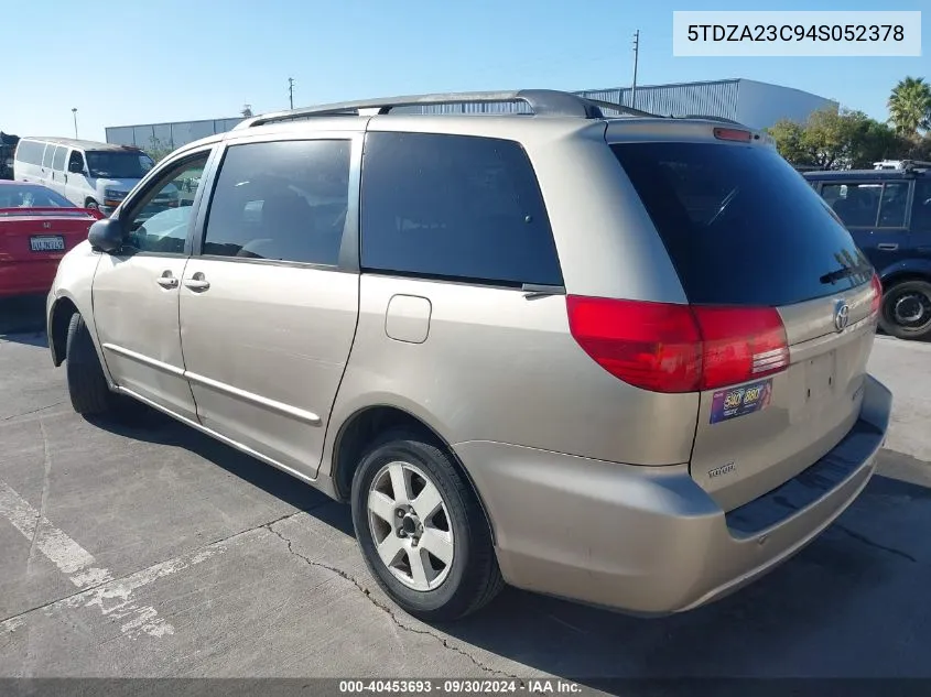 5TDZA23C94S052378 2004 Toyota Sienna Ce/Le