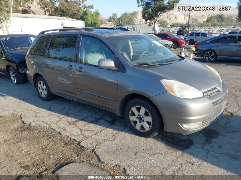 5TDZA22CX4S128871 2004 Toyota Sienna Xle