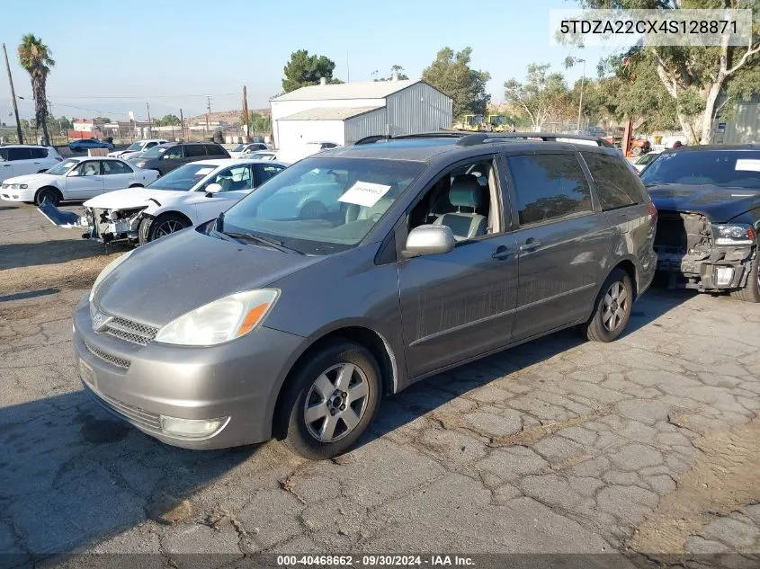 2004 Toyota Sienna Xle VIN: 5TDZA22CX4S128871 Lot: 40468662