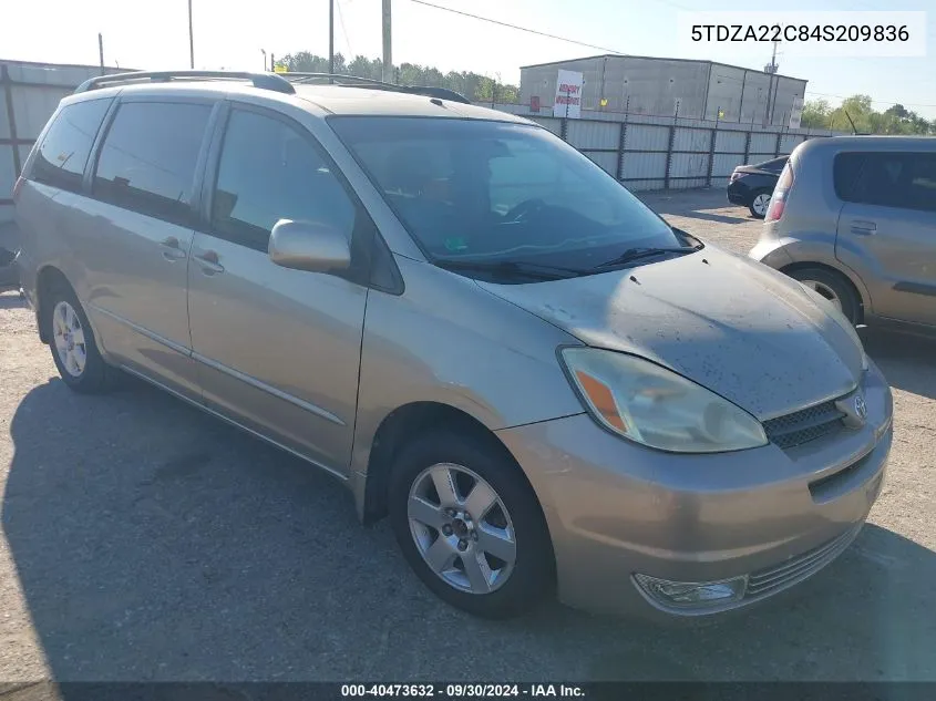 5TDZA22C84S209836 2004 Toyota Sienna Xle