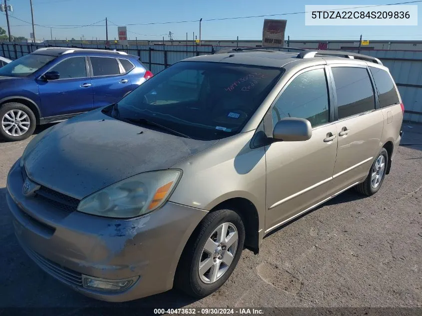 5TDZA22C84S209836 2004 Toyota Sienna Xle