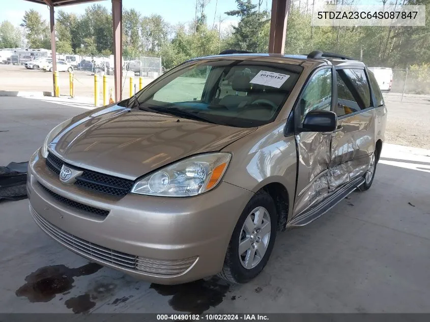 5TDZA23C64S087847 2004 Toyota Sienna Le