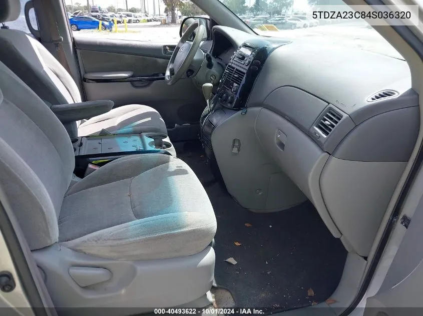 5TDZA23C84S036320 2004 Toyota Sienna Ce