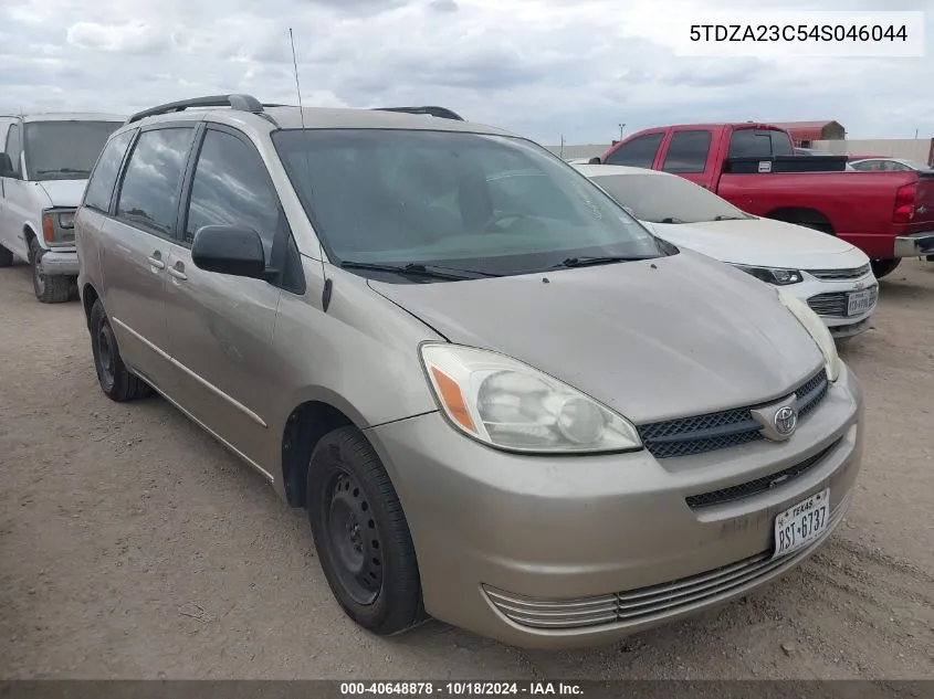 2004 Toyota Sienna Le VIN: 5TDZA23C54S046044 Lot: 40648878