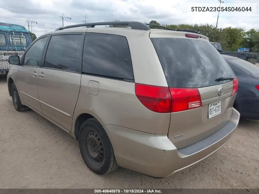 2004 Toyota Sienna Le VIN: 5TDZA23C54S046044 Lot: 40648878