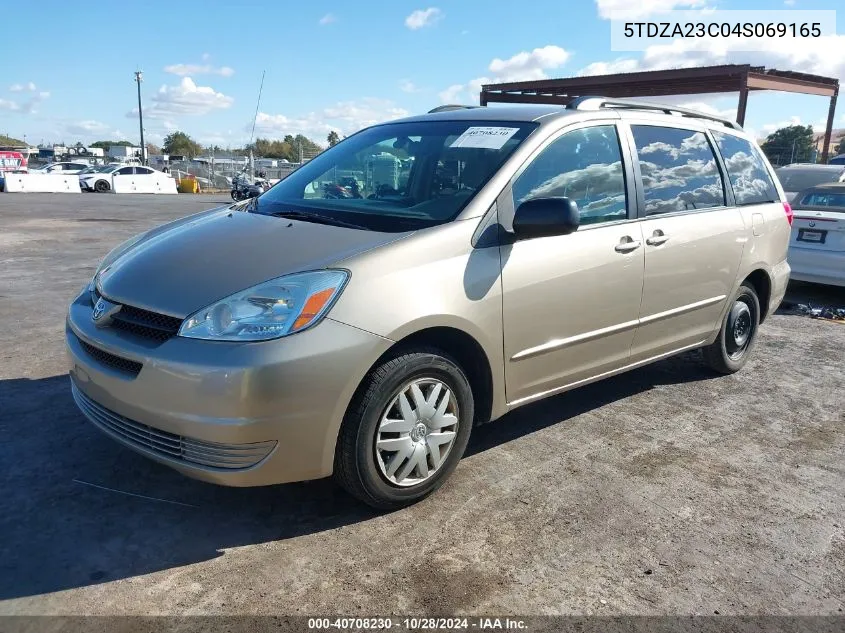 5TDZA23C04S069165 2004 Toyota Sienna Le