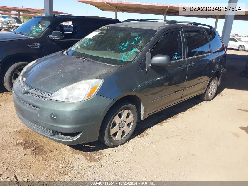 5TDZA23C34S157594 2004 Toyota Sienna Le