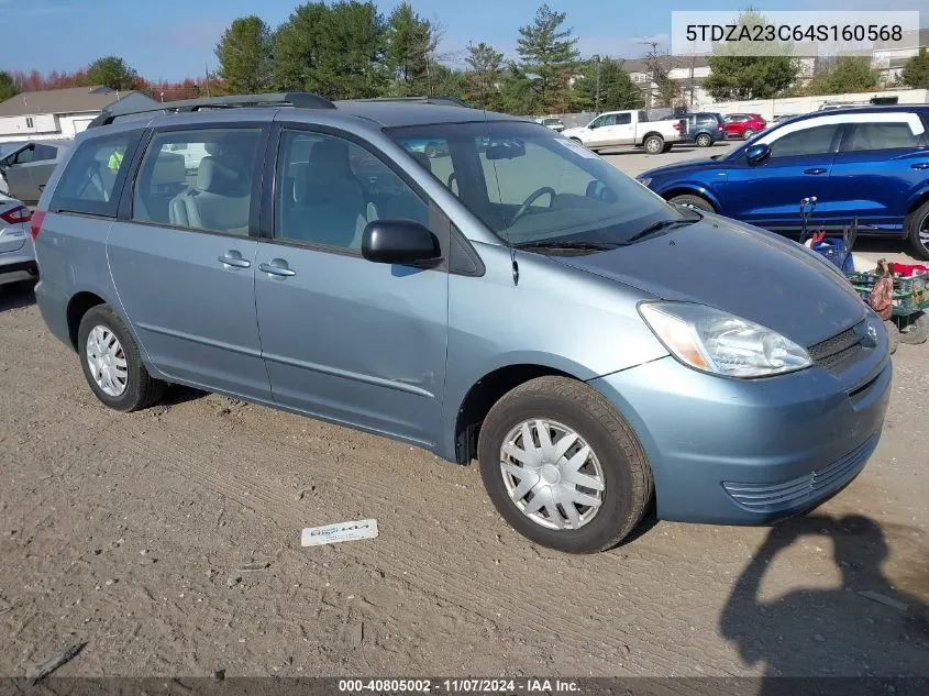 5TDZA23C64S160568 2004 Toyota Sienna Ce