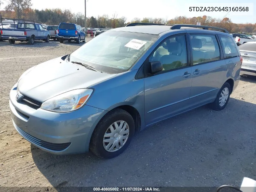 5TDZA23C64S160568 2004 Toyota Sienna Ce