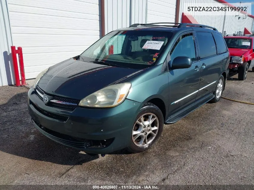 5TDZA22C34S199992 2004 Toyota Sienna Xle Limited