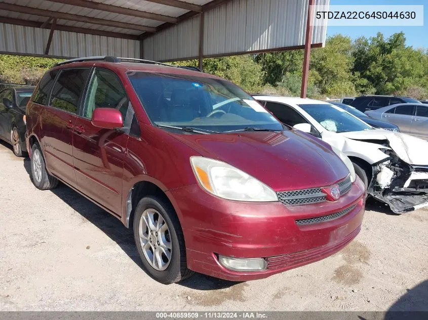 5TDZA22C64S044630 2004 Toyota Sienna Xle