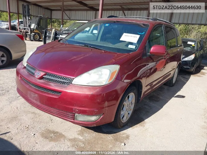 5TDZA22C64S044630 2004 Toyota Sienna Xle