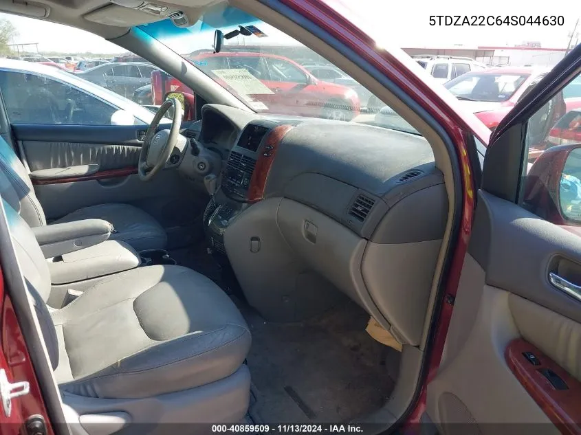 5TDZA22C64S044630 2004 Toyota Sienna Xle