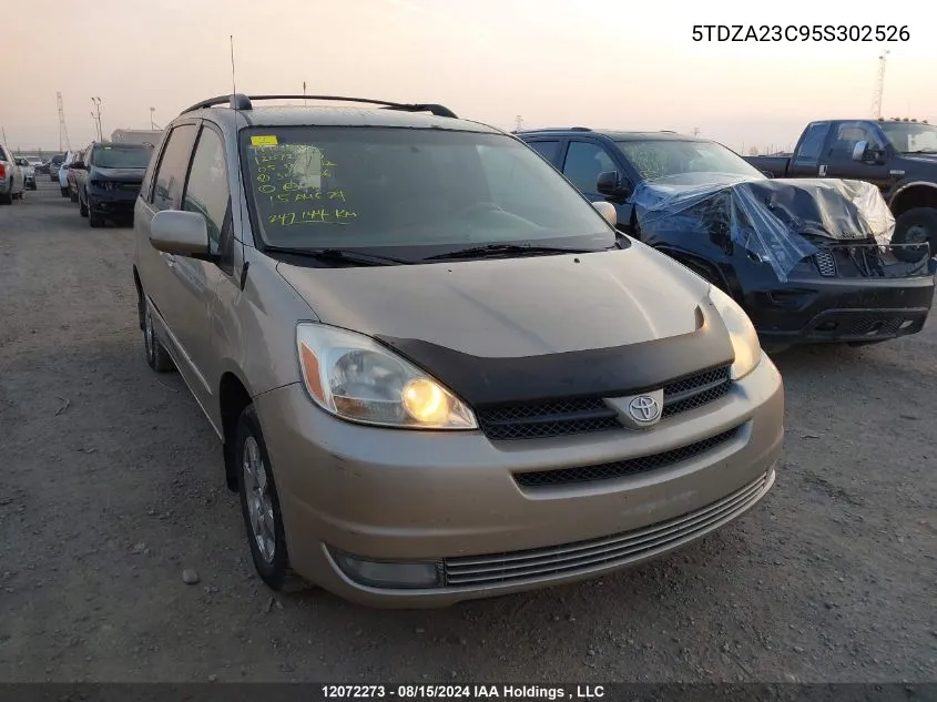 5TDZA23C95S302526 2005 Toyota Sienna Ce/Le