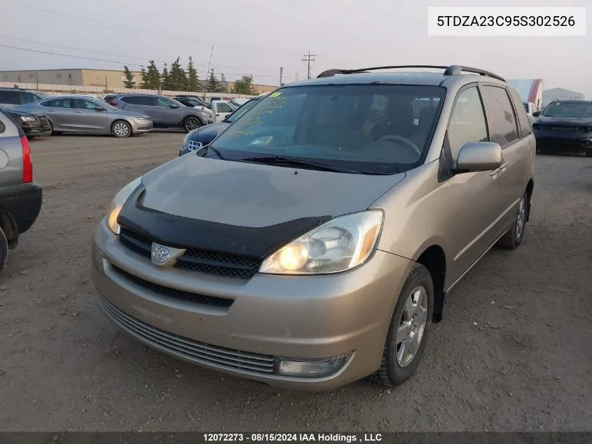 5TDZA23C95S302526 2005 Toyota Sienna Ce/Le