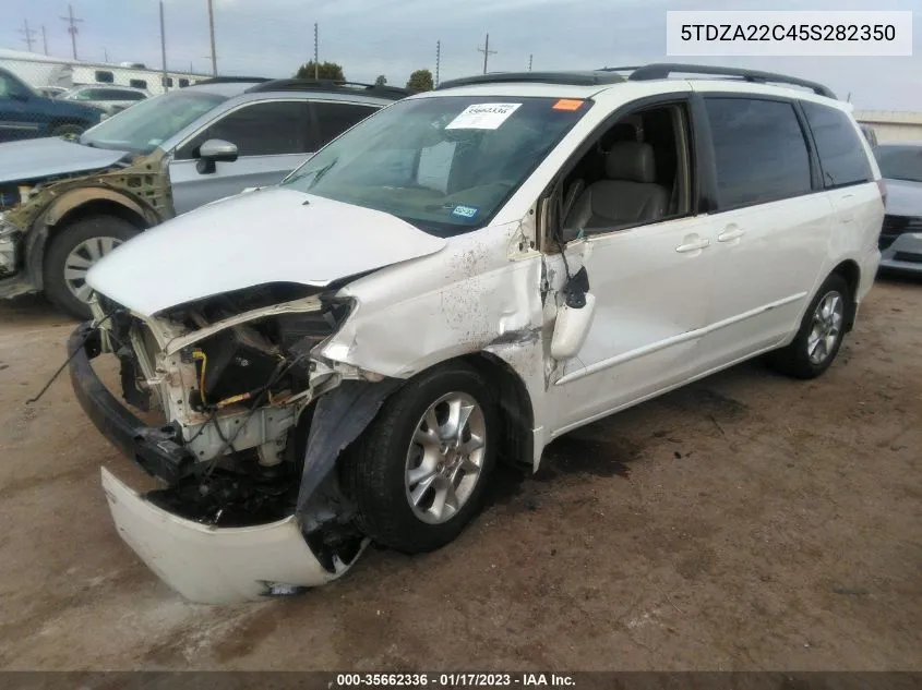 2005 Toyota Sienna Xle VIN: 5TDZA22C45S282350 Lot: 35662336