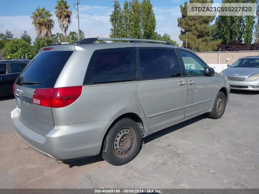 5TDZA23C55S227520 2005 Toyota Sienna Ce