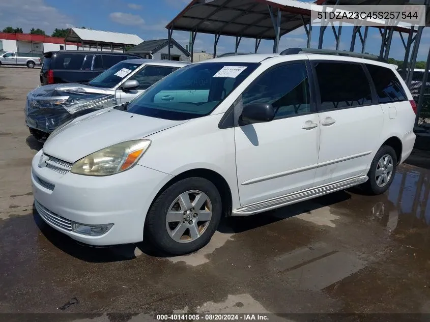 5TDZA23C45S257544 2005 Toyota Sienna Le