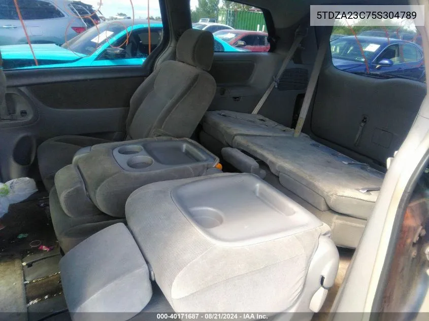 5TDZA23C75S304789 2005 Toyota Sienna Le