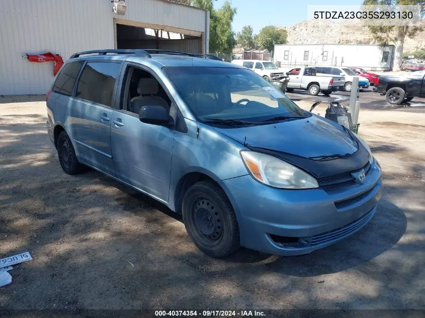 2005 Toyota Sienna Le VIN: 5TDZA23C35S293130 Lot: 40374354