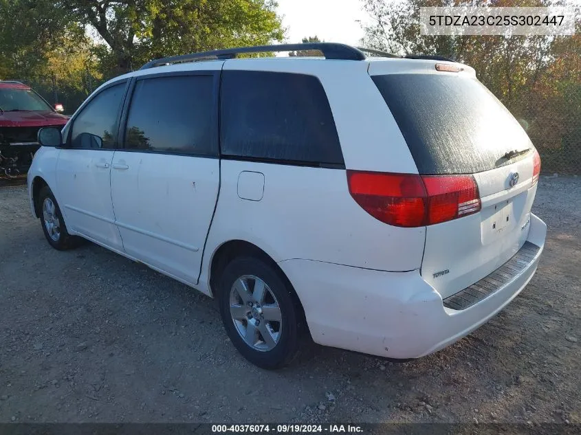 2005 Toyota Sienna Le VIN: 5TDZA23C25S302447 Lot: 40376074