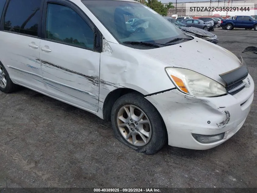 5TDZA22C35S291444 2005 Toyota Sienna Xle Limited