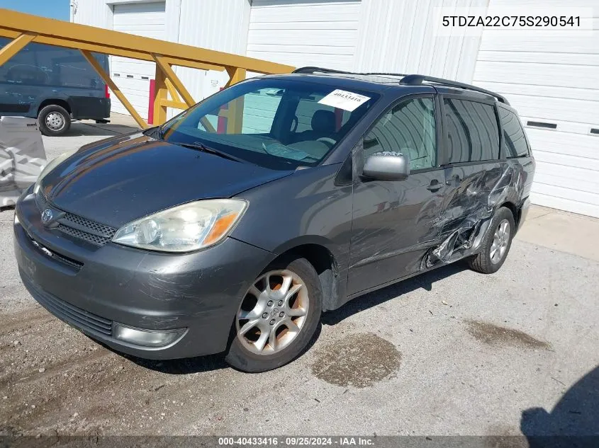 5TDZA22C75S290541 2005 Toyota Sienna Xle