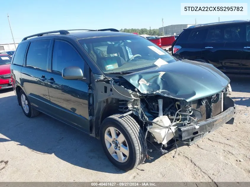 5TDZA22CX5S295782 2005 Toyota Sienna Xle