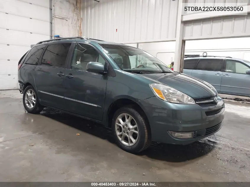 2005 Toyota Sienna Xle Limited VIN: 5TDBA22CX5S053060 Lot: 40453403