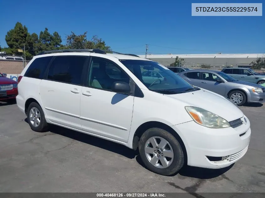 5TDZA23C55S229574 2005 Toyota Sienna Le