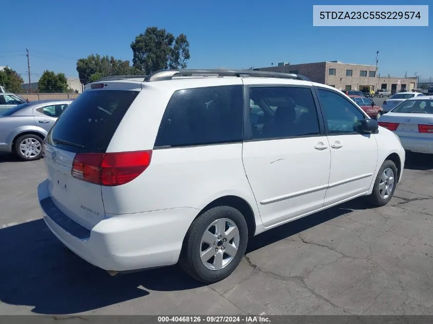 5TDZA23C55S229574 2005 Toyota Sienna Le