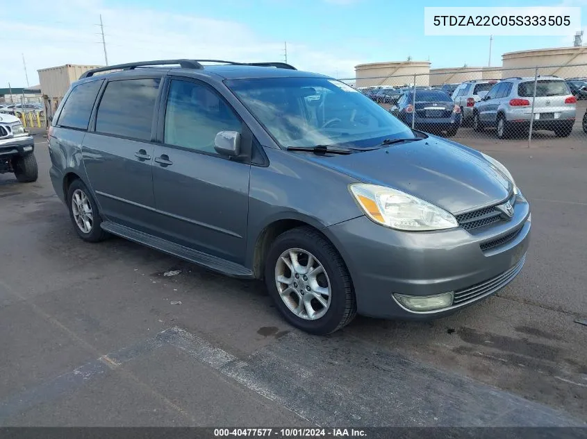 5TDZA22C05S333505 2005 Toyota Sienna Xle