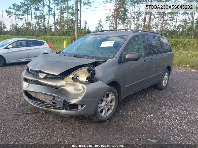 5TDBA23CX5S045202 2005 Toyota Sienna Le