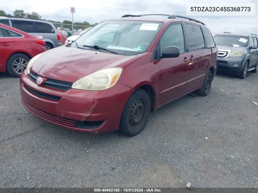 5TDZA23C45S368773 2005 Toyota Sienna Le