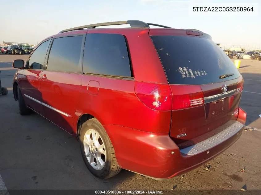 5TDZA22C05S250964 2005 Toyota Sienna Xle Limited