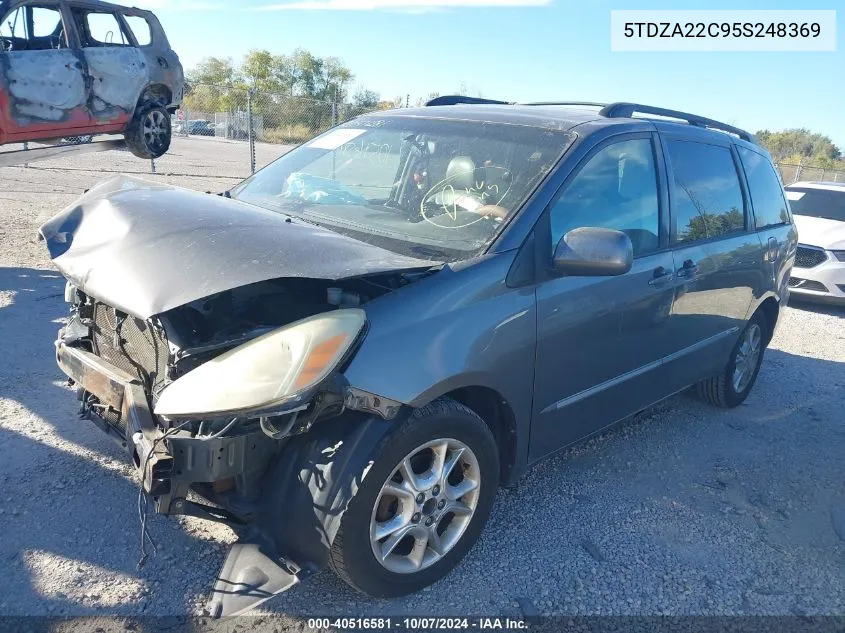 5TDZA22C95S248369 2005 Toyota Sienna Xle Limited