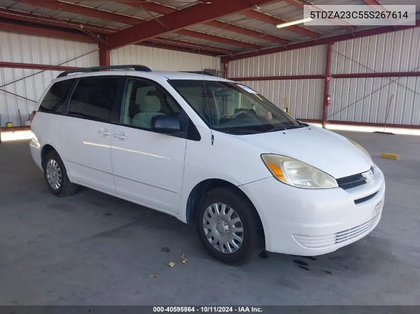 5TDZA23C55S267614 2005 Toyota Sienna Le