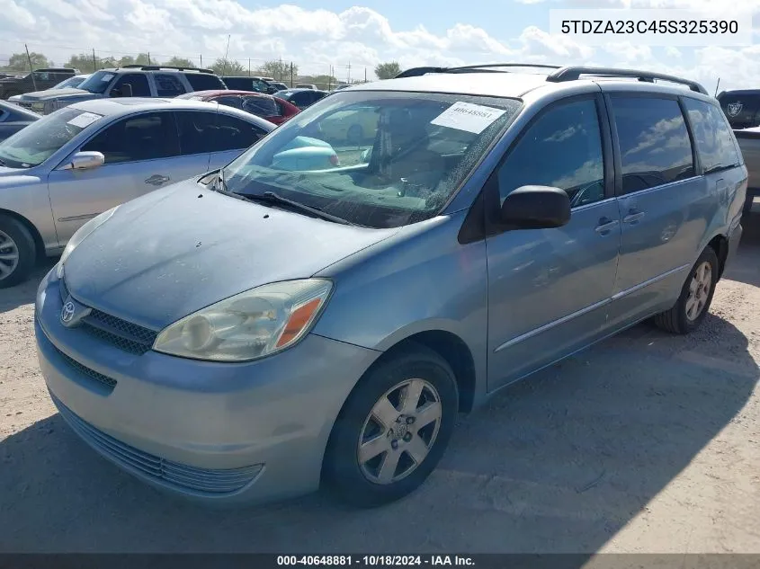 5TDZA23C45S325390 2005 Toyota Sienna Le