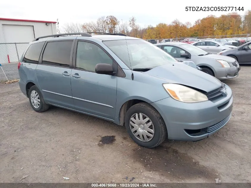 5TDZA23C05S277144 2005 Toyota Sienna Le