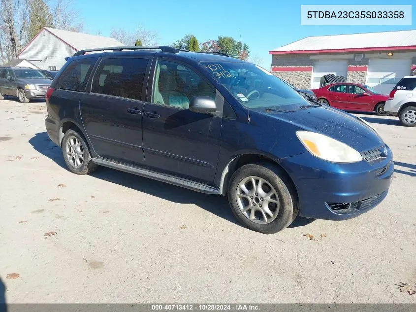 5TDBA23C35S033358 2005 Toyota Sienna Le