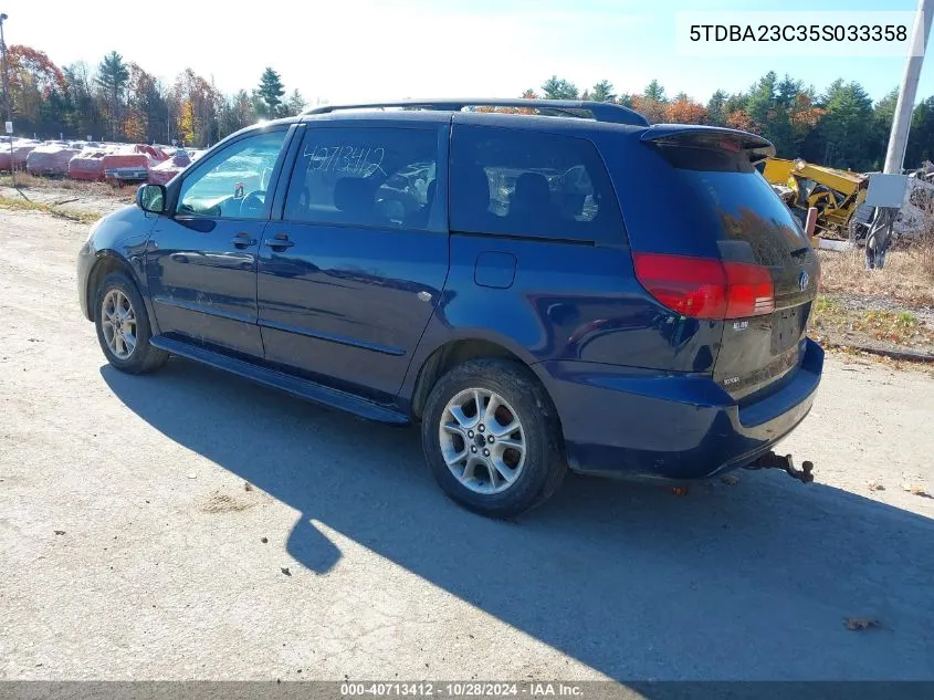 5TDBA23C35S033358 2005 Toyota Sienna Le