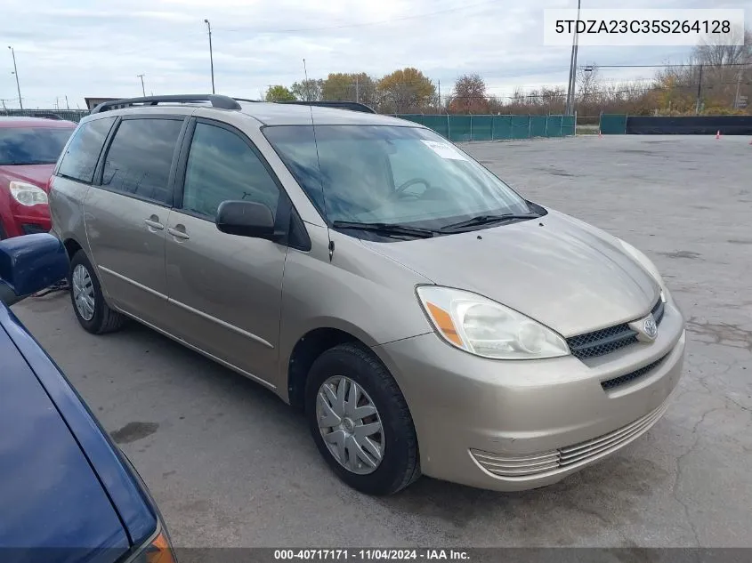 2005 Toyota Sienna Le VIN: 5TDZA23C35S264128 Lot: 40717171